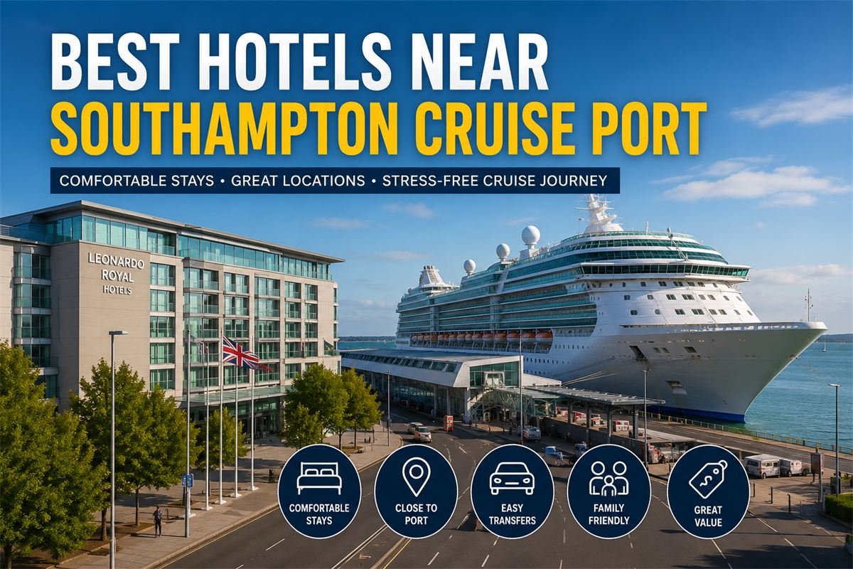 Discover the best hotels near Southampton Cruise Port. Compare luxury, family-friendly and budget accommodation options before your cruise holiday.