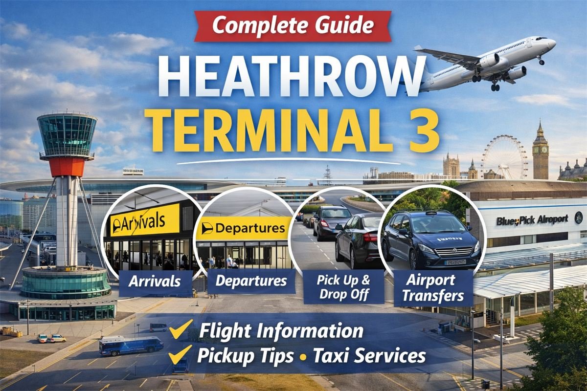 Heathrow Terminal 3 Guide | Arrivals, Pick Up & Taxi Transfers
