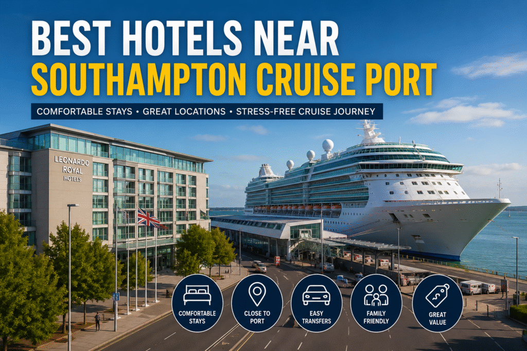 Discover the best hotels near Southampton Cruise Port. 